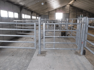 Matériel d'élevage - Barrière herbage - Barrière 5 lisses