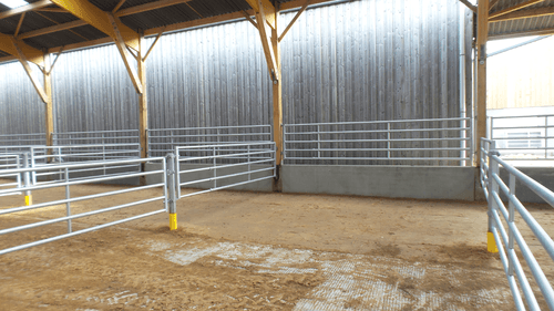 Matériel d'élevage - Barrière herbage - Barrière 5 lisses