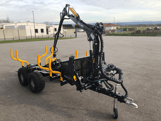 Matériel forestier - Remorques forestières - Remorque 1,5 T et grue 410 pour quad