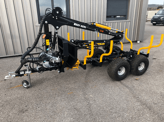 Matériel forestier - Remorques forestières - Remorque 1,5 T et grue 410 pour quad