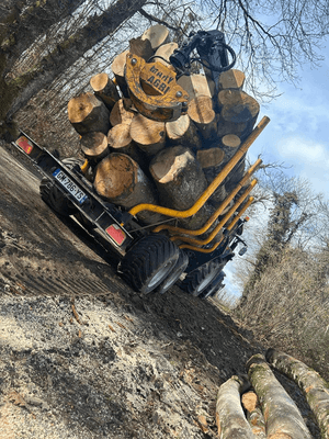 Matériel forestier - Remorques forestières - Remorque forestière