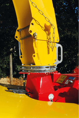 Matériel forestier - Broyeurs de végétaux - Broyeur de branches thermique VEGETOR sur châssis routier