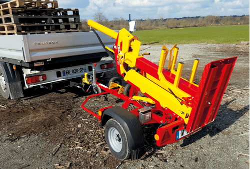 Matériel forestier - Fendeuses à bois - Fendeuse thermique sur châssis routier - XYLO