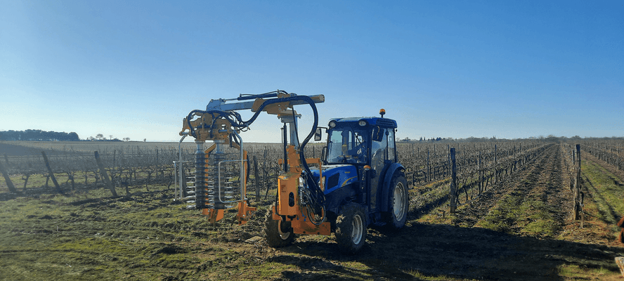 Entretien - Taille viti-arbo - Voûte de taille mécanique de précision