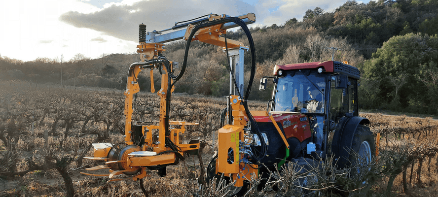 Entretien - Taille viti-arbo - Voûte de taille mécanique de précision