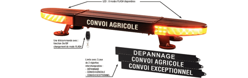 Pièces détachées - Pièces déttachées - Rampe de signalisation LED