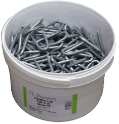 Clôtures - Tréfilés - Crampillon galvanisé 3,5 x 35 mm