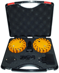 Eclairage, signalisation - Gyrophares - Malette de 2 balises magnétiques