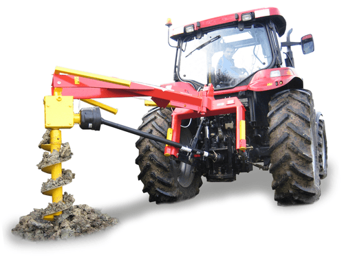 Matériel de ferme - Tarière - Tarière mécanique