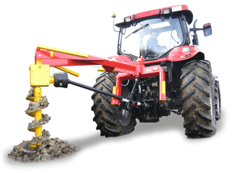 Matériel de ferme - Tarière - Tarière mécanique