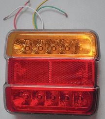 Eclairage, signalisation - Feux, rampes - Feux arrières 4 fonctions 12 V