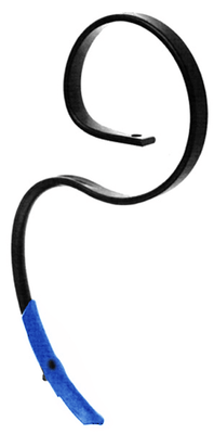 Pièces détachées - Pièces déttachées - Dent de vibro avec soc bleu 30 x 10 mm KONGSKILDE adaptable