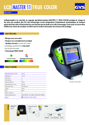 Pièces détachées - Pièces déttachées - Masque à souder électronique MASTER 11