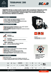 Pièces détachées - Pièces déttachées - Poste à souder INVERTER TERRAMAX 200