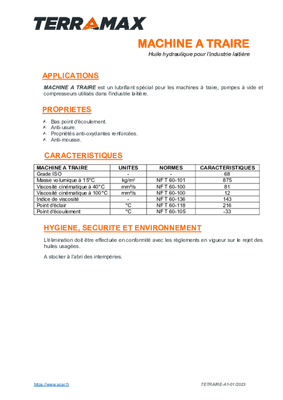 Lubrifiants - Lubrifiants - Lubrifiant spécial machine à traire