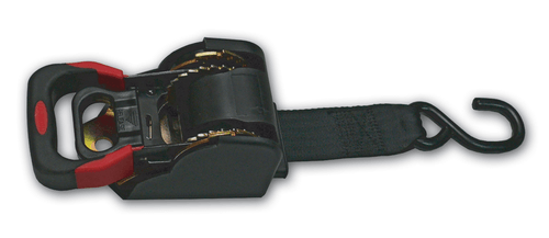 Quincaillerie - Arrimage - Sangle à cliquet retractable crochet fermé 2,5 m