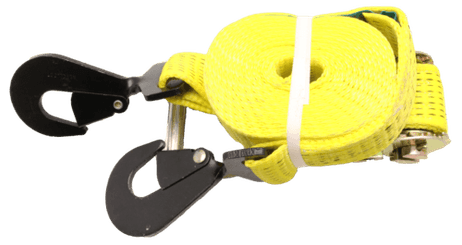 Quincaillerie - Arrimage - Sangle à cliquet avec mousqueton vertical 5 T 4 m