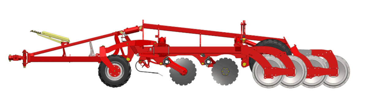 Travail du sol - Déchaumeurs à disques - DISC ROLLER XL CONTOUR porté ou semi porté