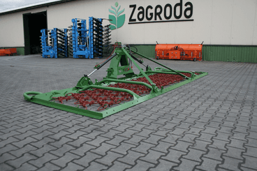 Entretien - Herse prairie - Herse émousseuse de prairie à chainons 6m 1 vérin