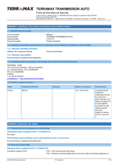 Lubrifiants - Transmissions - Huile de transmission automatique