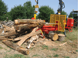 Matériel forestier - Fendeuses à bois - Fendeuse tracteur horizontale F80