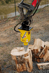 Matériel forestier - Fendeuses à bois - Fendeuse à vis pour pelle FRH