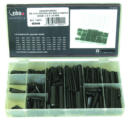 Accessoires attelage et remorque - Goupilles - Goupilles Mécanindus 315 pièces