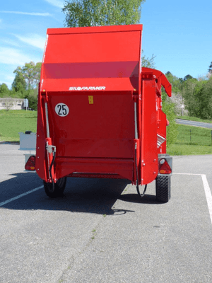 Alimentation - Remorques distributrices - Remorque distributrice pailleuse