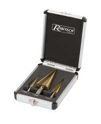 Consommables atelier - Perçage, vissage - Forets étagés HSS 3 pièces