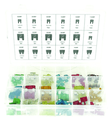 Eclairage, signalisation - Coffrets - Fusibles enfichables mini, standard et maxi 166 pièces