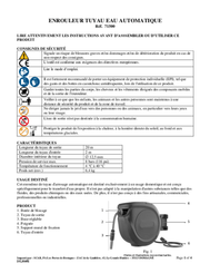 Pièces détachées - Pièces déttachées - Enrouleur de tuyau d'arrosage