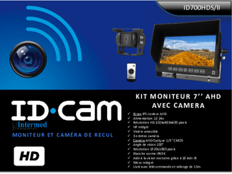 Equipement véhicules - Caméras - Caméra de recul et écran simple