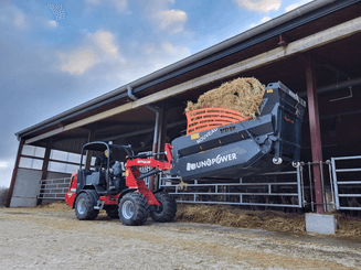 Alimentation - Dérouleuses - Pailleuse de logettes ou aires paillées