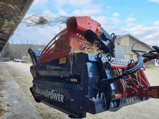 Alimentation - Dérouleuses - Pailleuse de logettes ou aires paillées