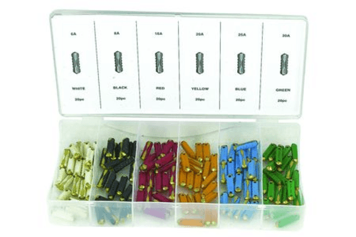 Eclairage, signalisation - Coffrets - Fusibles stéatites 120 pièces