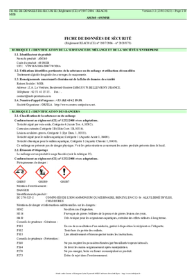 Pulvérisation - Produits - Nettoyant toiture et façade 10 L