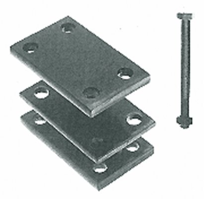 Pièces d'usure disque et dent - Cultivateurs - Bride complète pour dent 30 mm