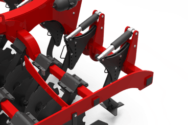 Travail du sol - Déchaumeur à dents - Déchaumeur combiné DISCORDON