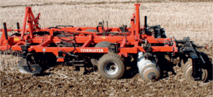 Travail du sol - Déchaumeurs à disques - Cover crops en X autoporteur lourd TINEMASTER pulvériseur châssis 4 poutres