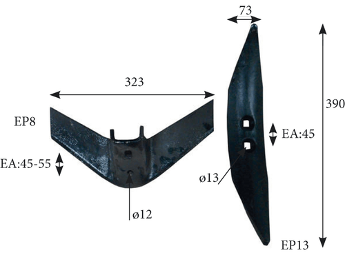 Pièces d'usure disque et dent - Cultivateurs - Soc de cultivateur Duo Twist + ailette origine