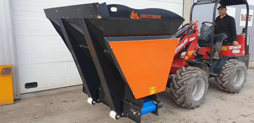 Manutention - Godet - Godet pailleur de logettes BEDDING MASTER