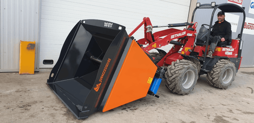 Manutention - Godet - Godet pailleur de logettes BEDDING MASTER