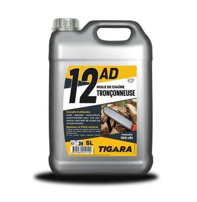 Lubrifiants - Lubrifiants - Huile de chaîne 10/12AD 5L