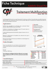 Pièces détachées - Pièces déttachées - TRAITEMENT MULTIFONCTION 1L